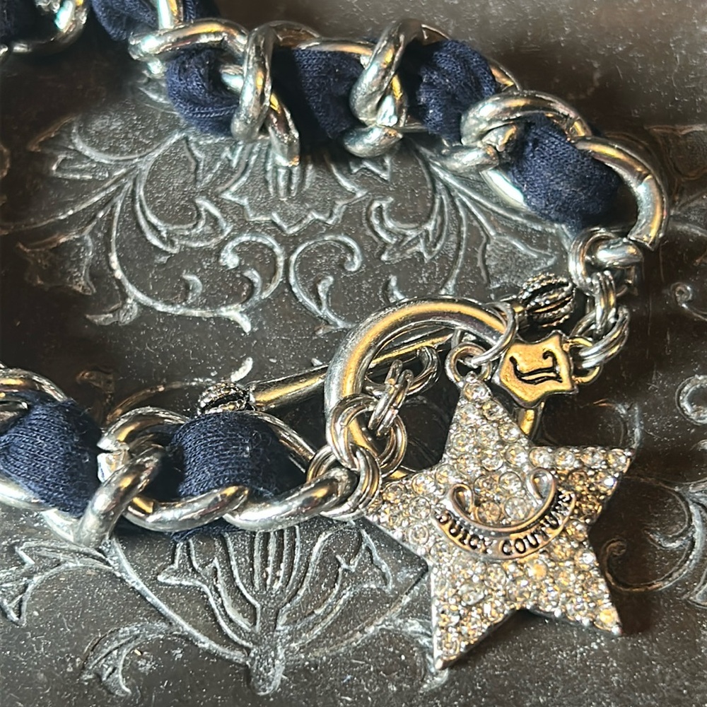 Juicy Couture Crystal Star Toggle Bracelet